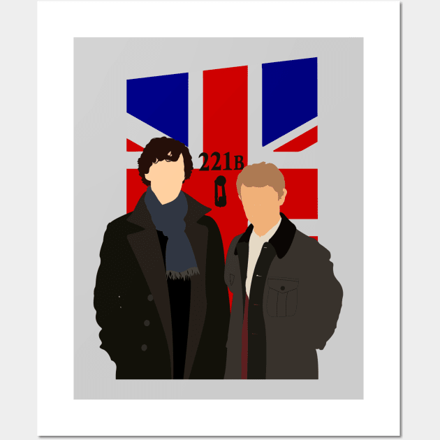 221B Wall Art by AlexMathewsDesigns